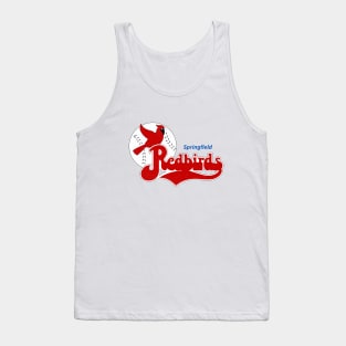 Retro Springfield Redbirds Baseball 1987 Tank Top